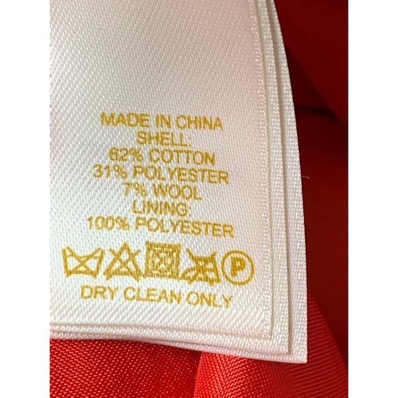 Kate Spade Coral Tweed Sleeveless Sheath Dress Size 4 Fringe Neckline RV10325 - Picture 7 of 9